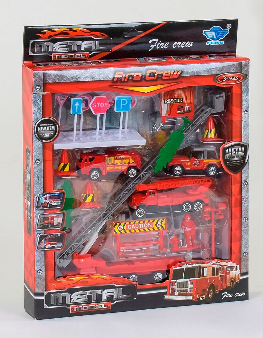

Набор машинок спецтехника Star Toys Factor JP6203 Красный (195M)