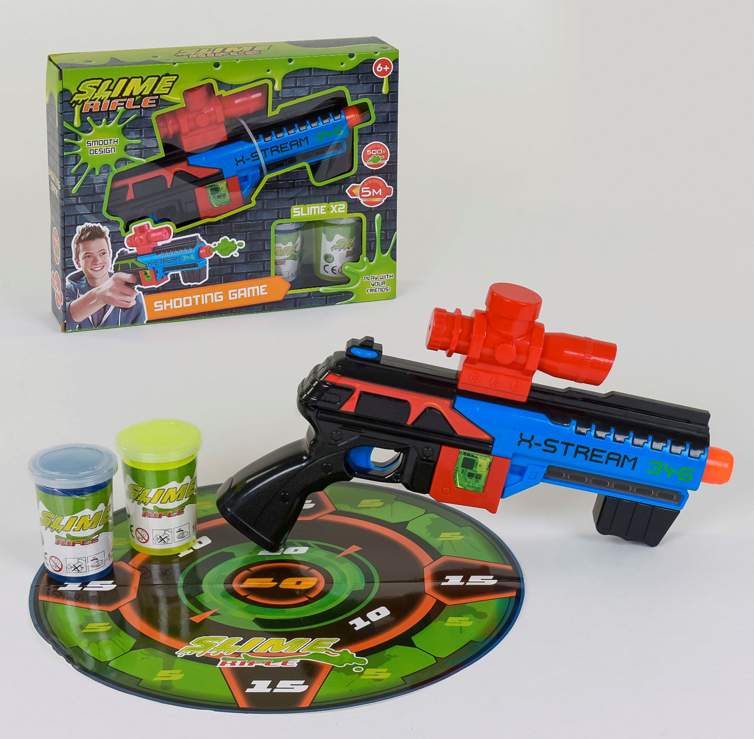 

Игрушечный пистолет с лизуном Star Toys Factor YQ 812 (032М)