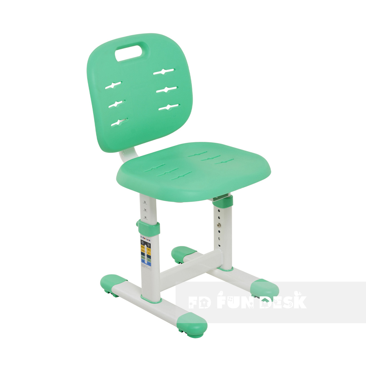 

Детский стул FunDesk SST2 Green-S (жесткая фиксация)
