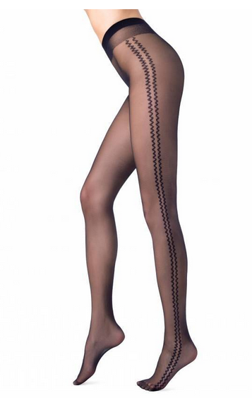 

Колготки фантазийные Conte BLISS Lycra® 4 Nero
