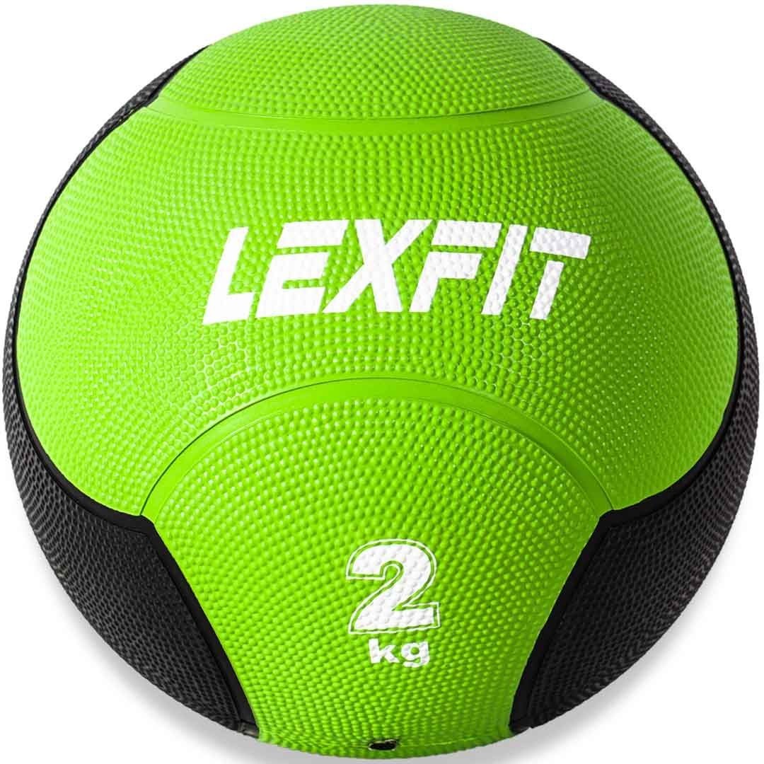 

Медбол USA Style LEXFIT зеленый 2кг LMB-8002-2