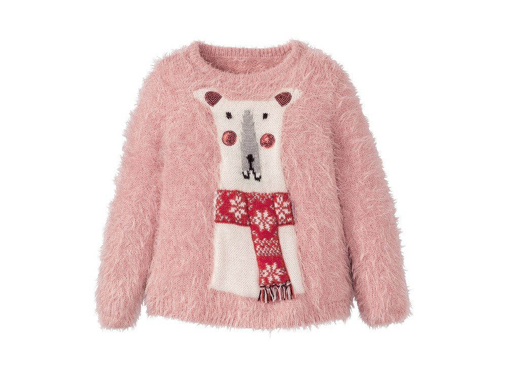 

Свитер Lupilu 86-92 см розовый