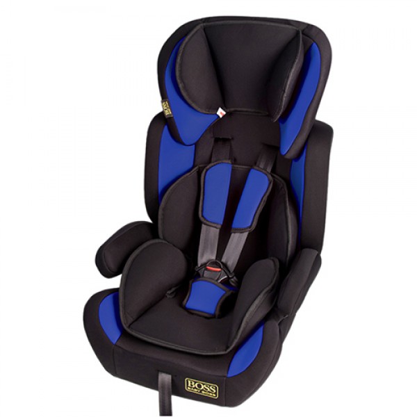 

Автокресло детское BOSS NE-EF-02 (9-36 кг) группа 1-2-3 черно-синее (NE-EF-02)