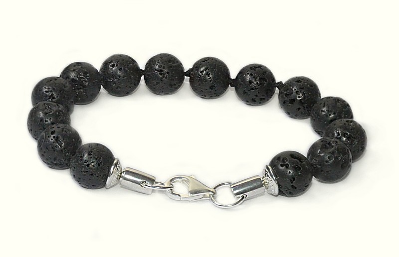 

Браслет серебряный Poise Горная лава-12 19 см. серебро 925