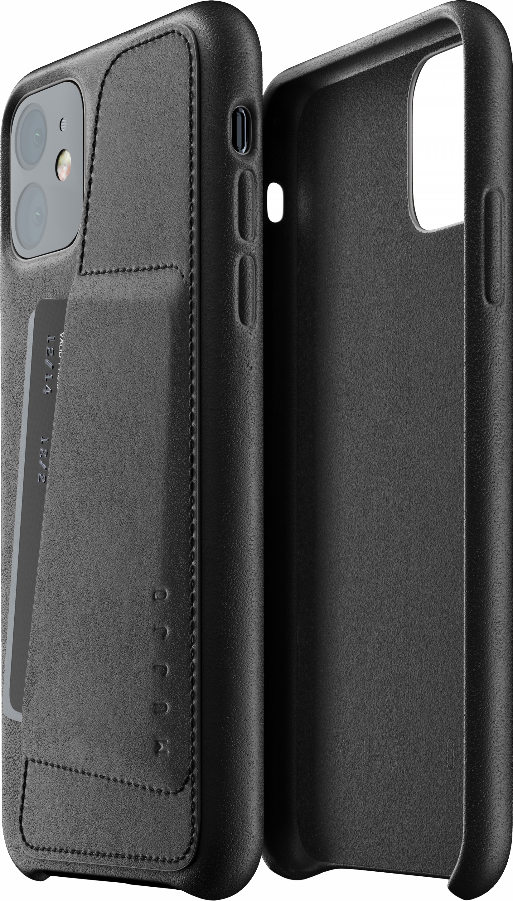 

Панель Mujjo Full Leather Wallet для Apple iPhone 11 Black (MUJJO-CL-006-BK)