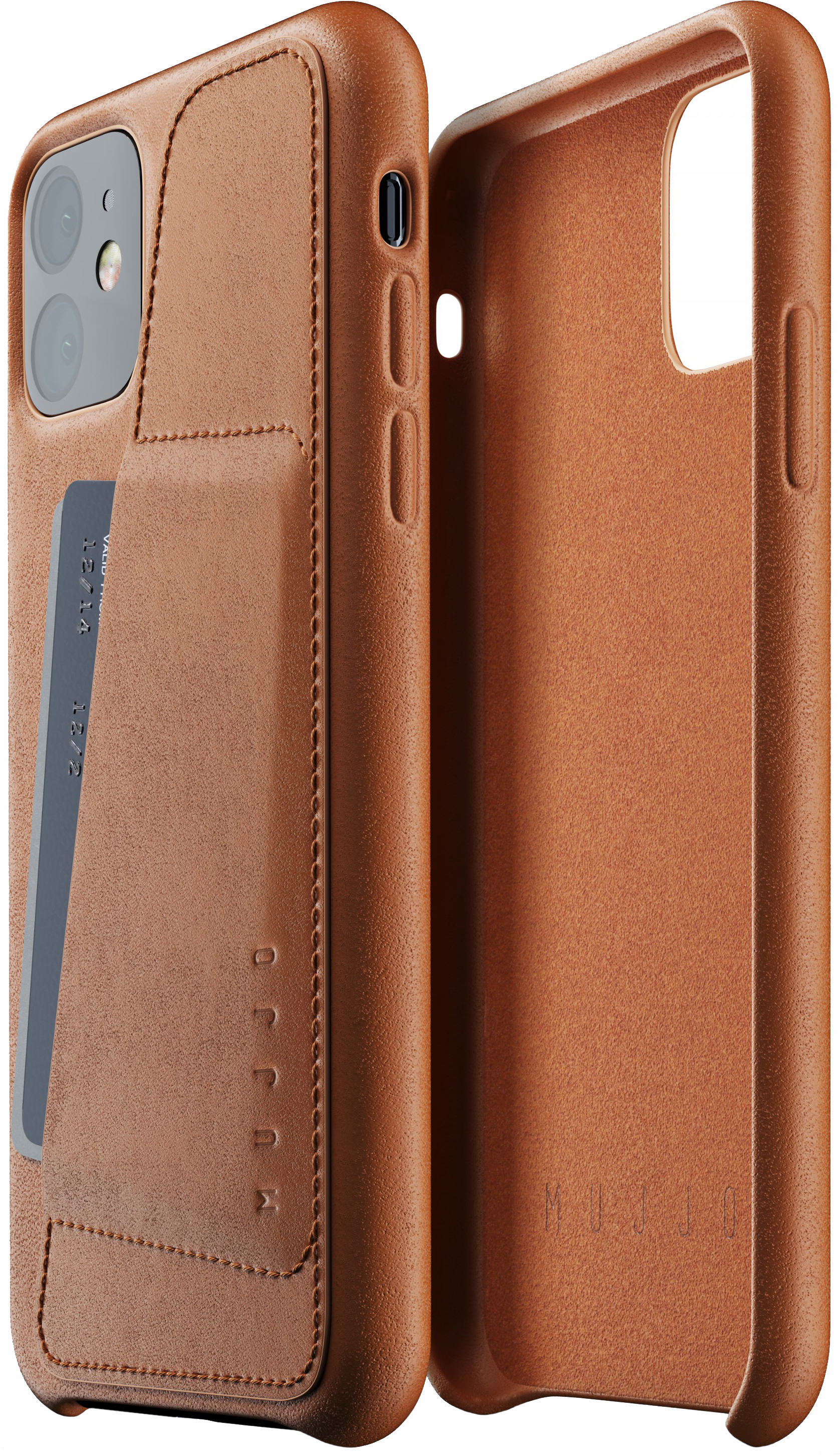 

Панель Mujjo Full Leather Wallet для Apple iPhone 11 Tan (MUJJO-CL-006-TN)