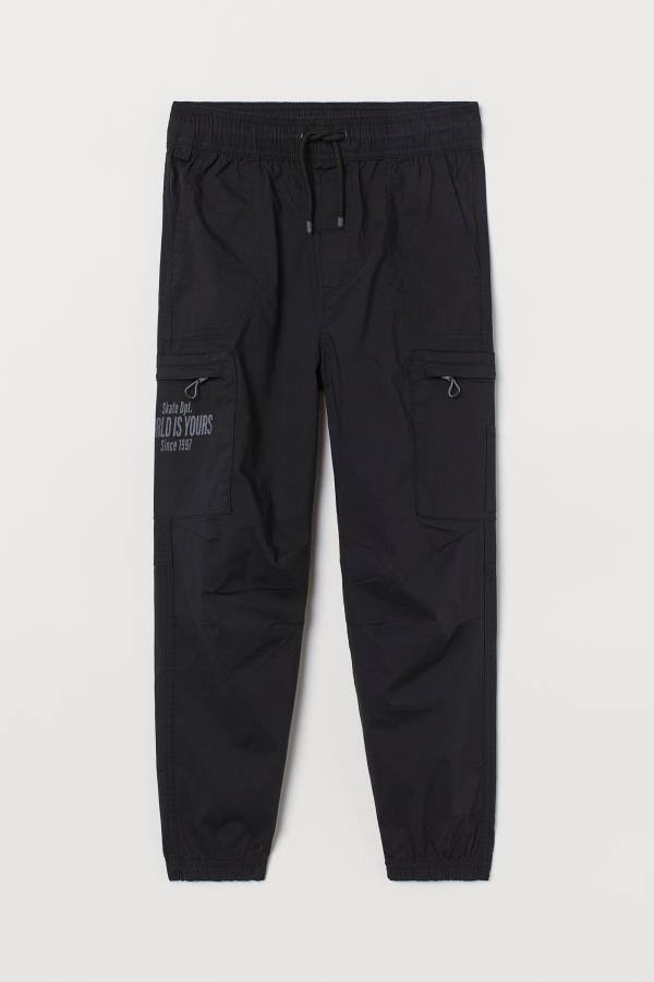 

Брюки H&M х5647 чорний 146