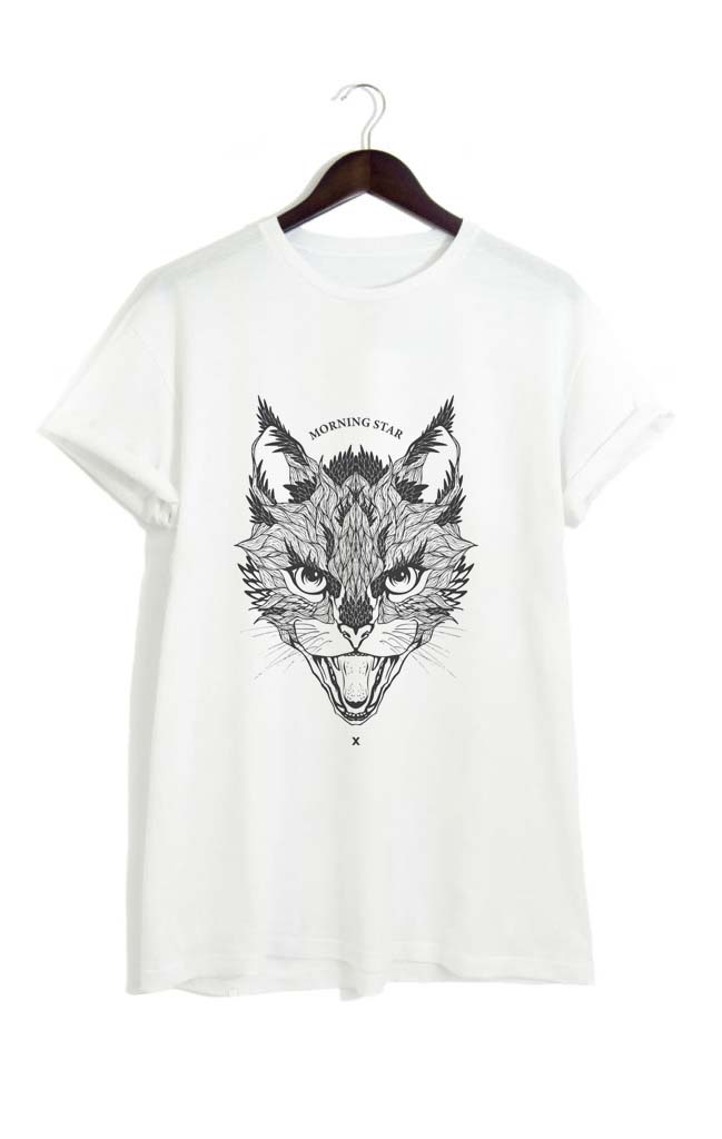 

Футболка Morning Star Kitty  Біла MS10173, Футболка Morning Star Kitty S Біла MS10173