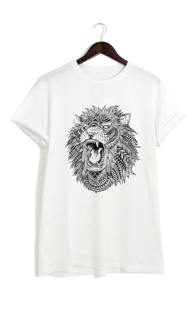 

Футболка Morning Star Lion Rev  Біла MS10179, Футболка Morning Star Lion Rev S Біла MS10179
