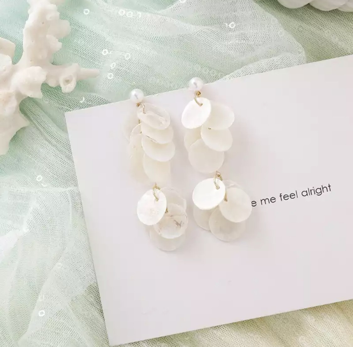 

Серьги Jewelry Store из ракушняка - 6011