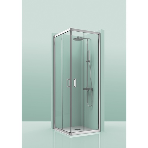 

Душова кабіна DEVIT ECO, без піддона, квадратна, 100x100, скло прозоре ECO3101