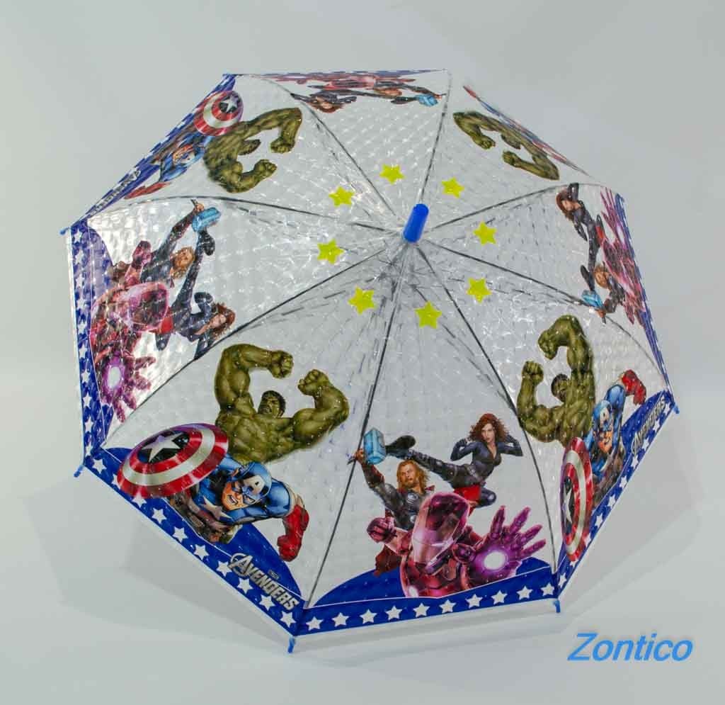 

Зонт-трость детский Mario 3D с мультяшными героями мстители на 4-8 лет 2853