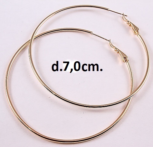 

Серьги Xuping "Кольца гладкие" 7см 2900000134072