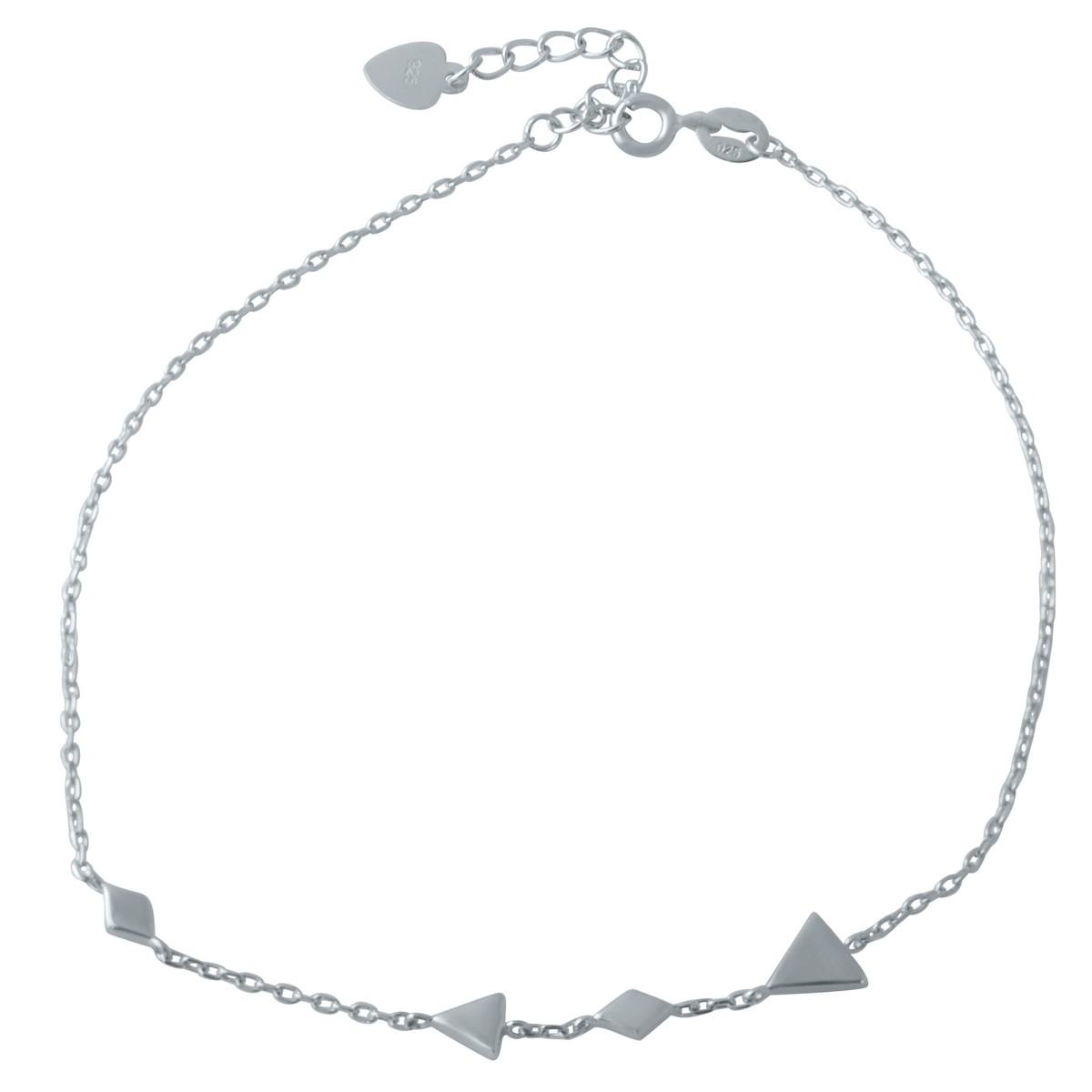 

Серебряный браслет на ногу SilverAlex без камней 2326 размер