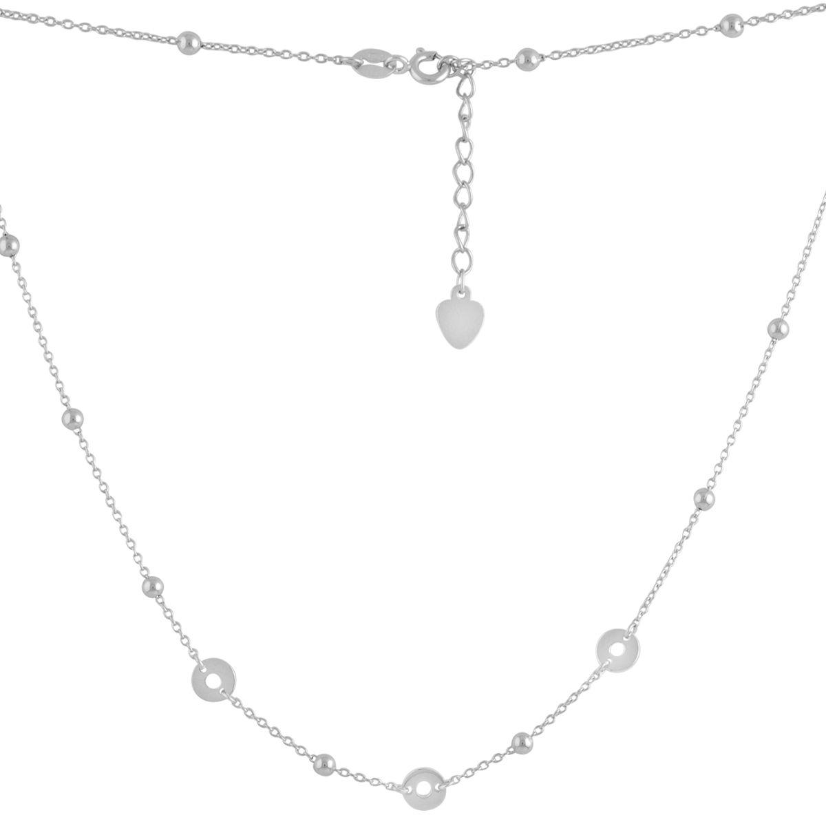 

Серебряное колье SilverAlex без камней 400450 размер
