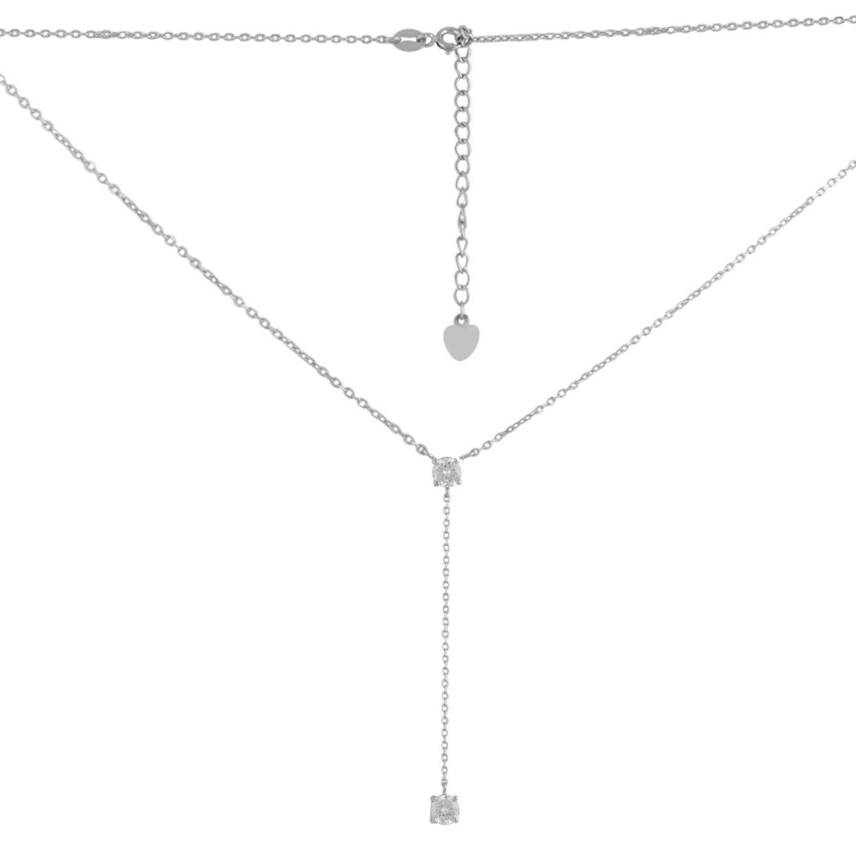 

Серебряное колье SilverAlex с фианитами 400450 размер
