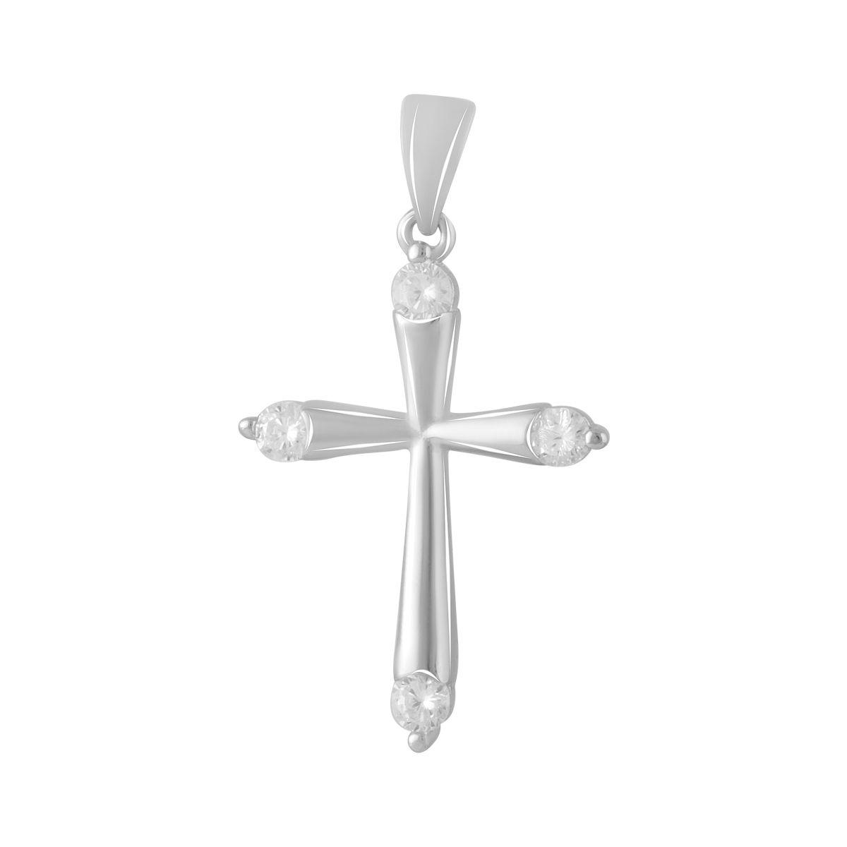 

Серебряный крестик SilverAlex с фианитами