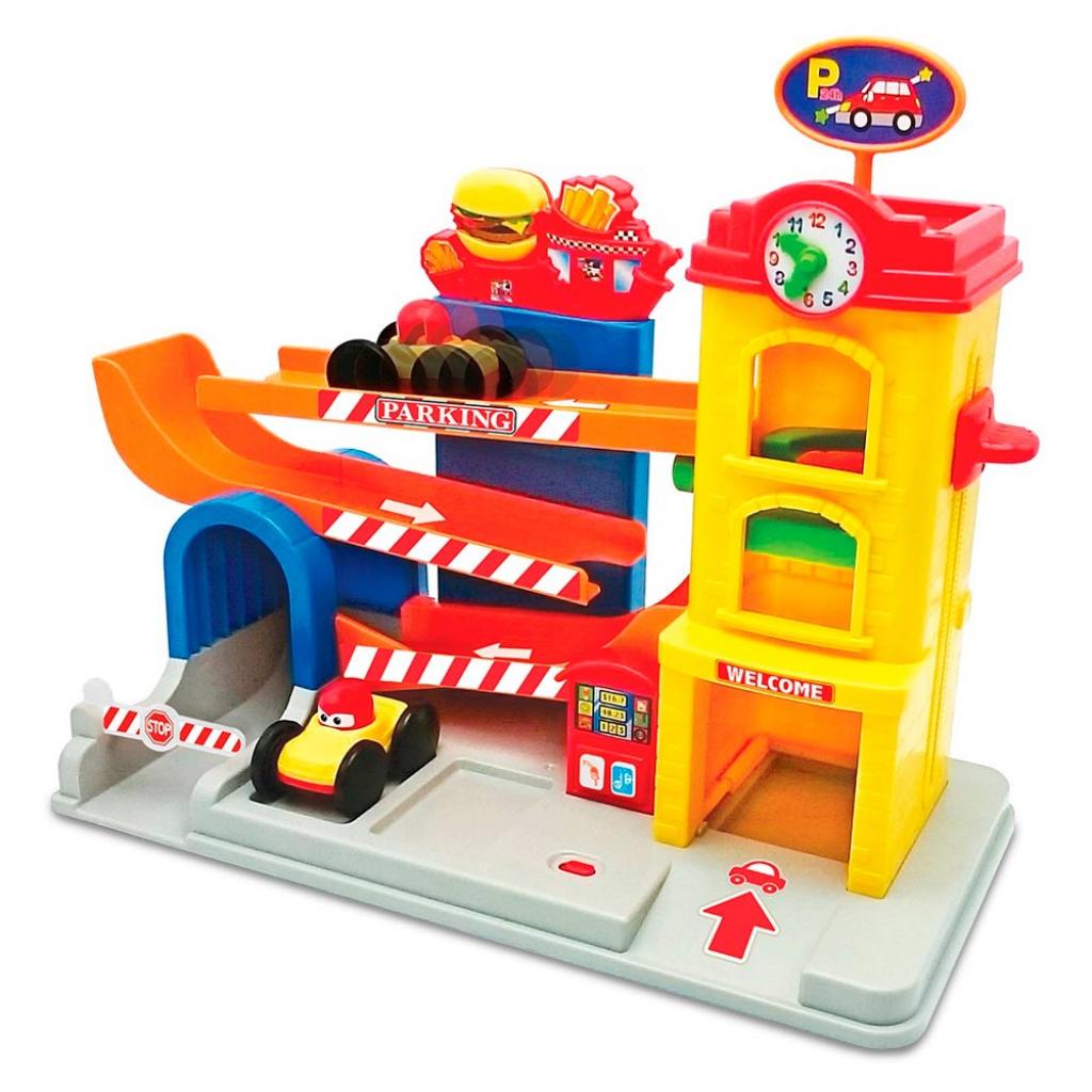 

Игровой набор Kiddieland Занимательный гараж (055707)