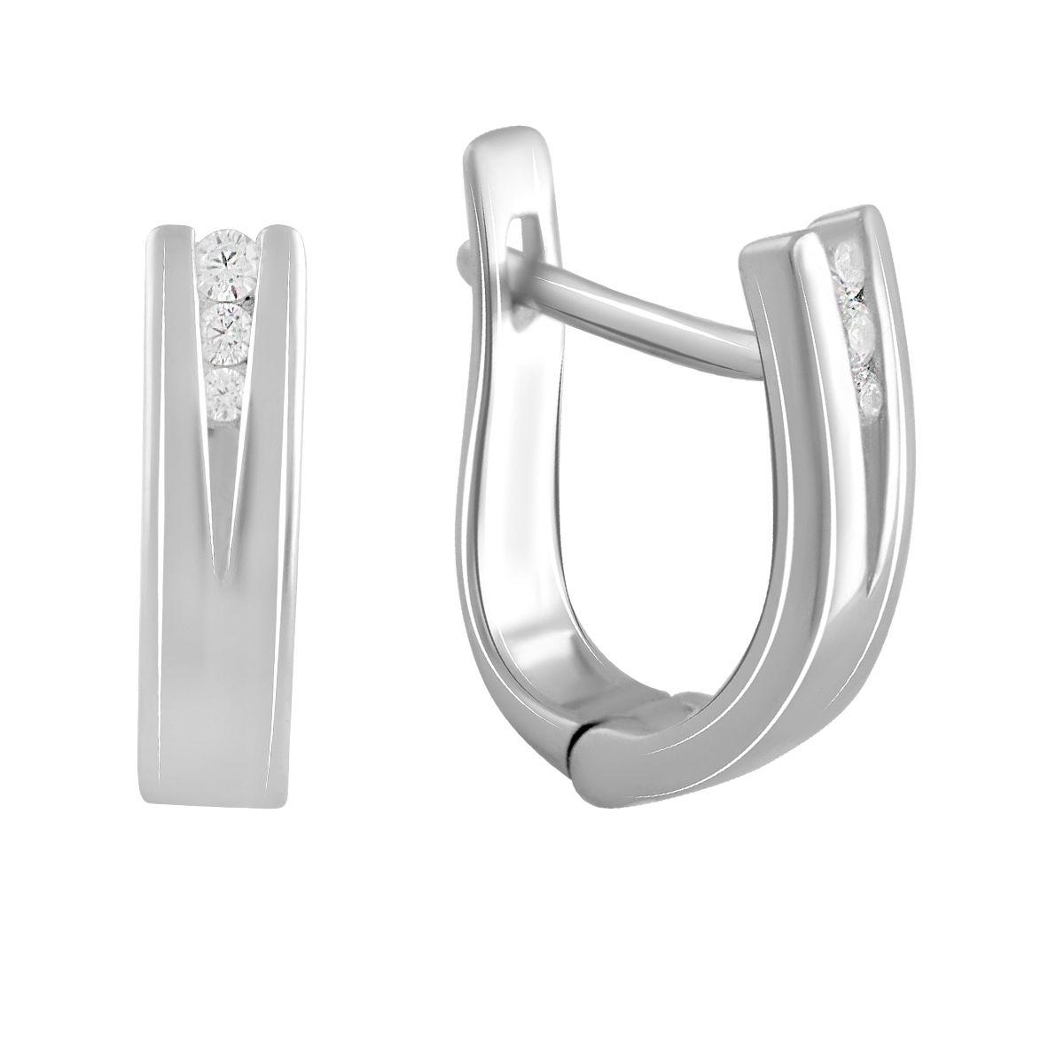 

Серебряные серьги SilverAlex с фианитами