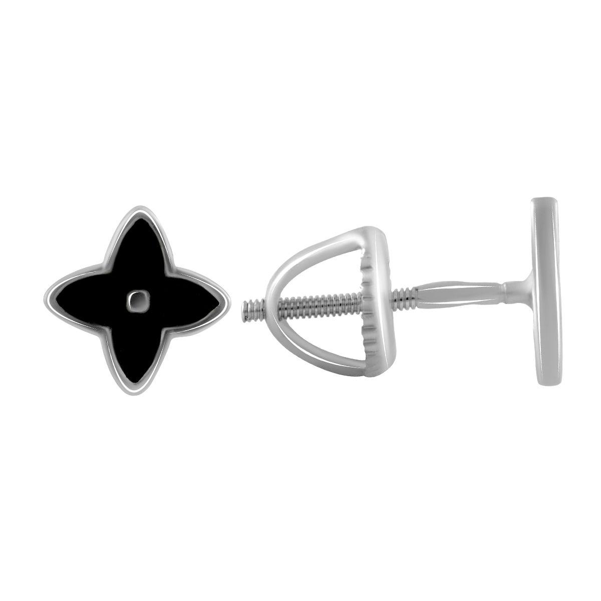 

Серебряные серьги SilverAlex с емаллю