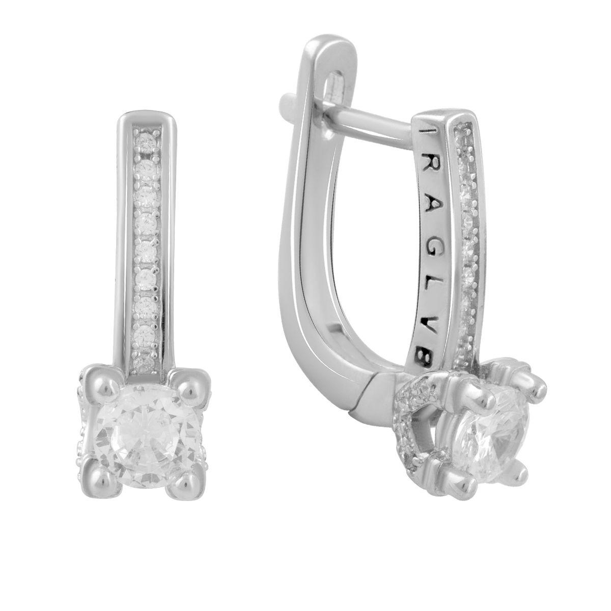 

Серебряные серьги SilverAlex с фианитами