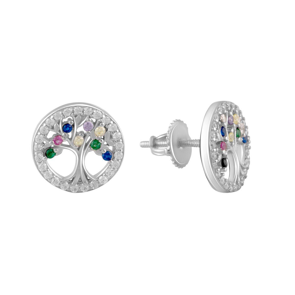 

Серебряные серьги SilverAlex с фианитами