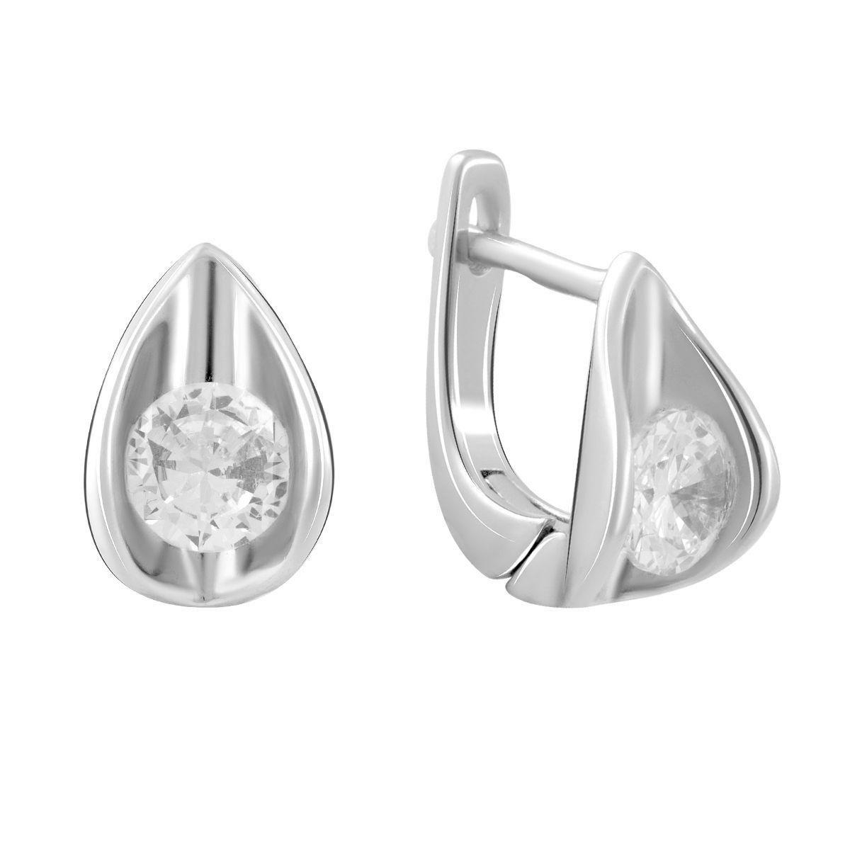 

Серебряные серьги SilverAlex с фианитами
