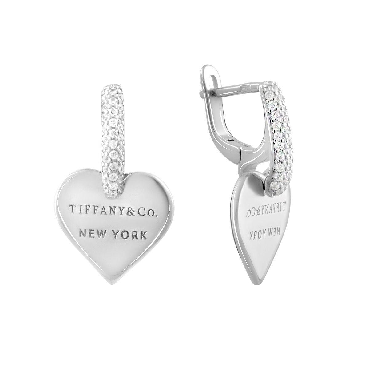 

Серебряные серьги SilverAlex с фианитами