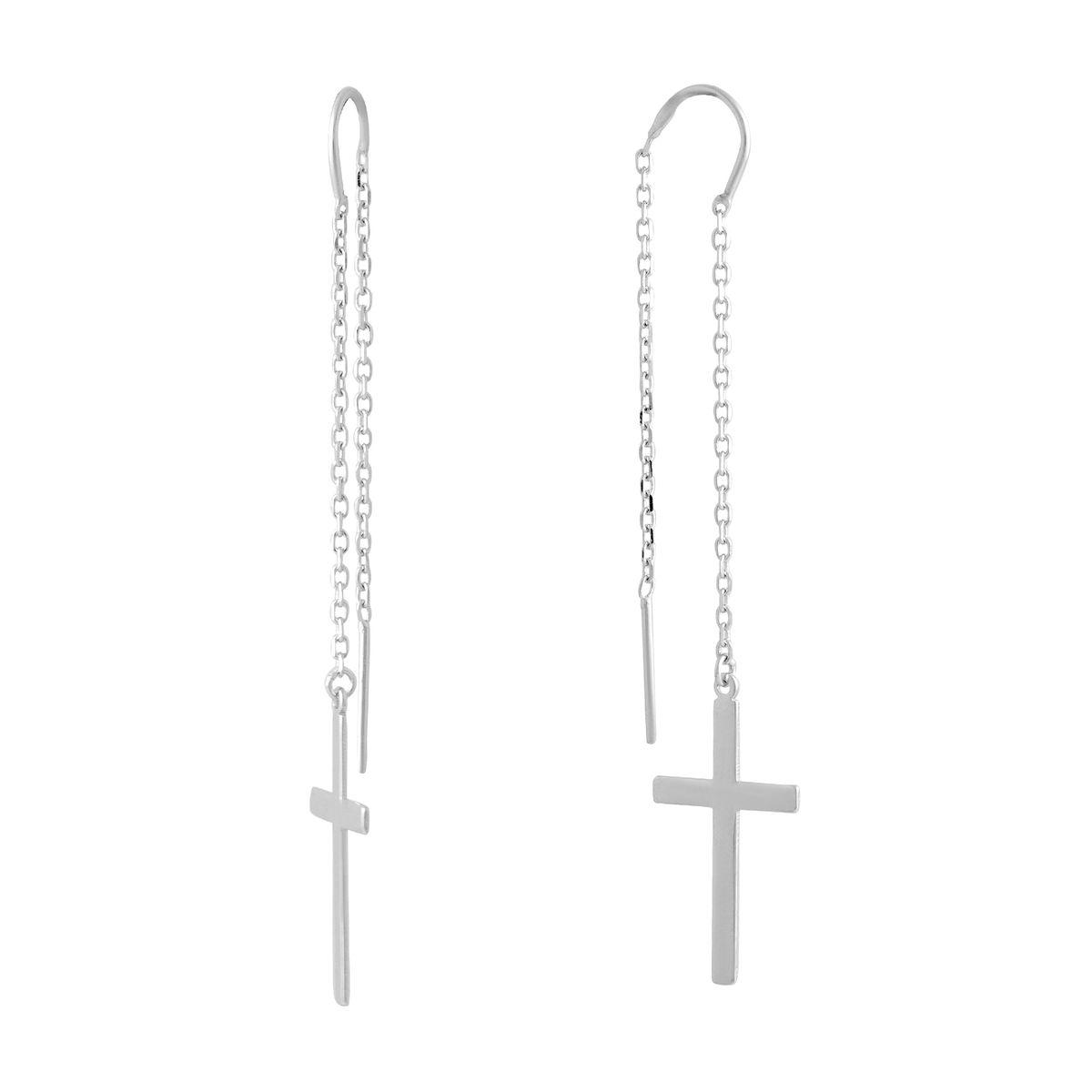 

Серебряные серьги SilverAlex без камней