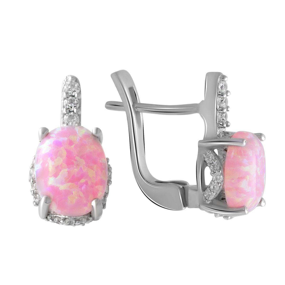 

Серебряные серьги SilverAlex с опалом