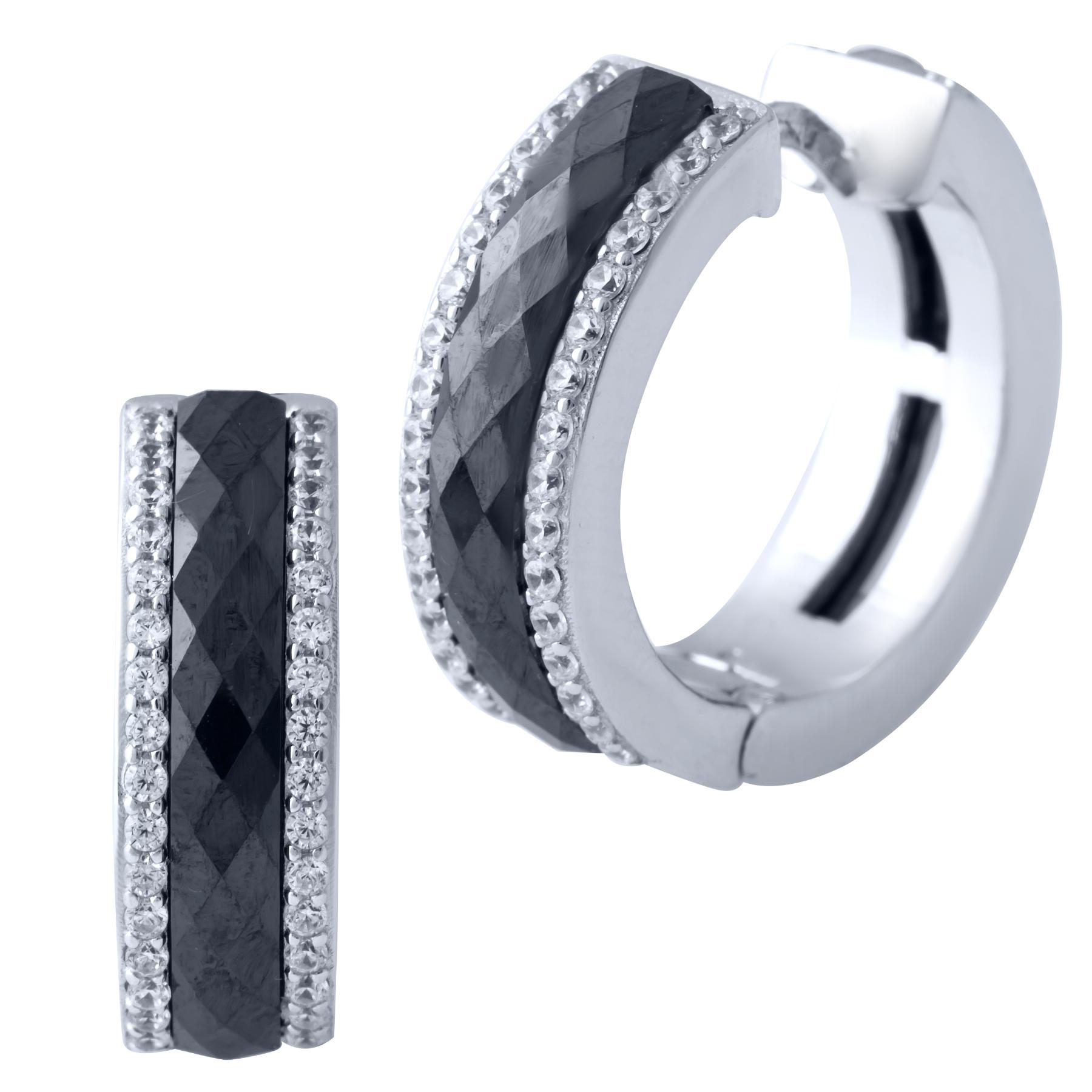 

Серебряные серьги SilverAlex с керамикой