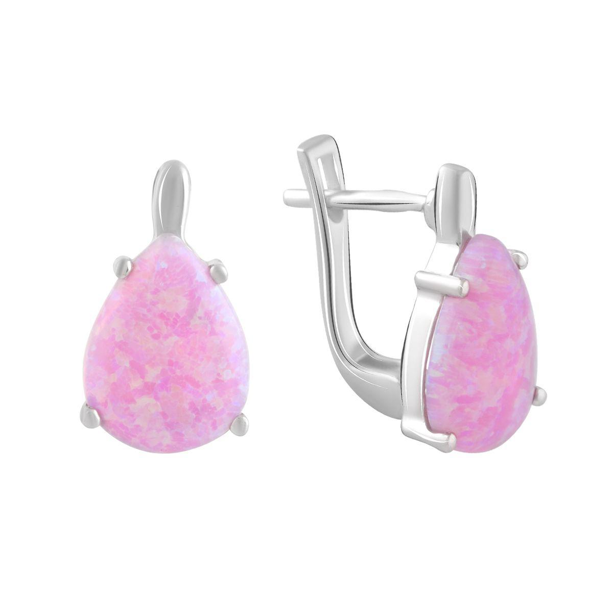 

Серебряные серьги SilverAlex с опалом 1.075ct