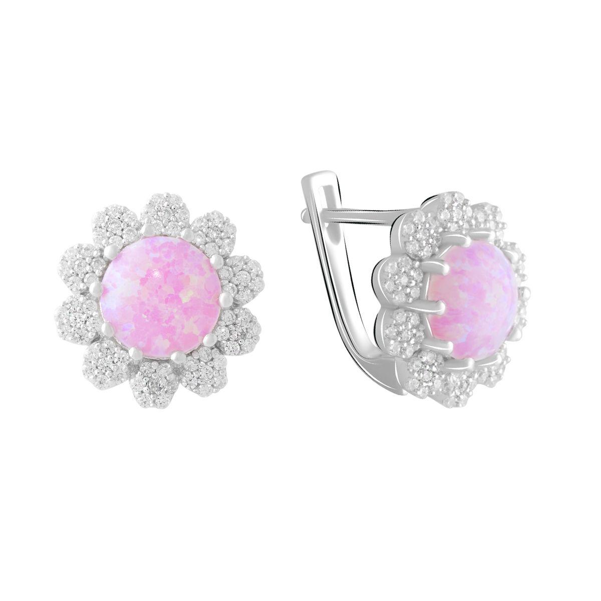 

Серебряные серьги SilverAlex с опалом 2.81ct