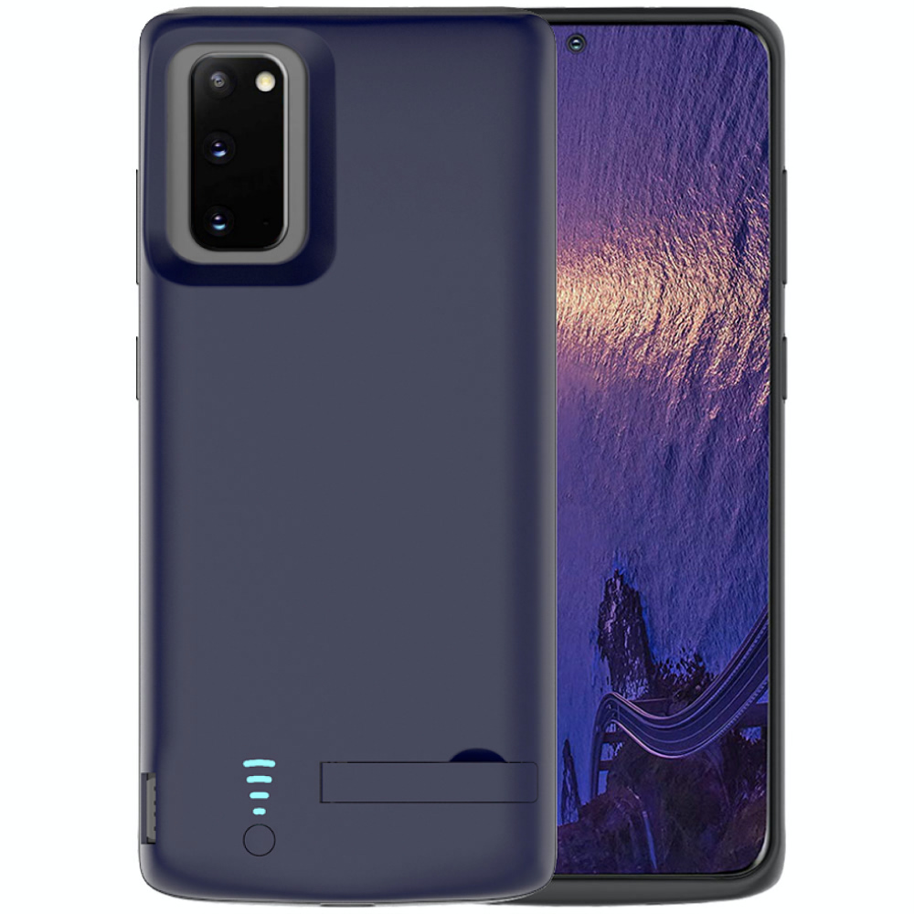 

Чехол батарея iBattery для Samsung S20 blue 5000 mAh