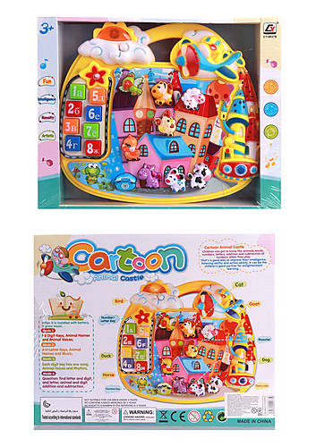

Музыкальное пианино со звуком музыкальных нот и звуками животных JIA YU TOY (CY6037B)