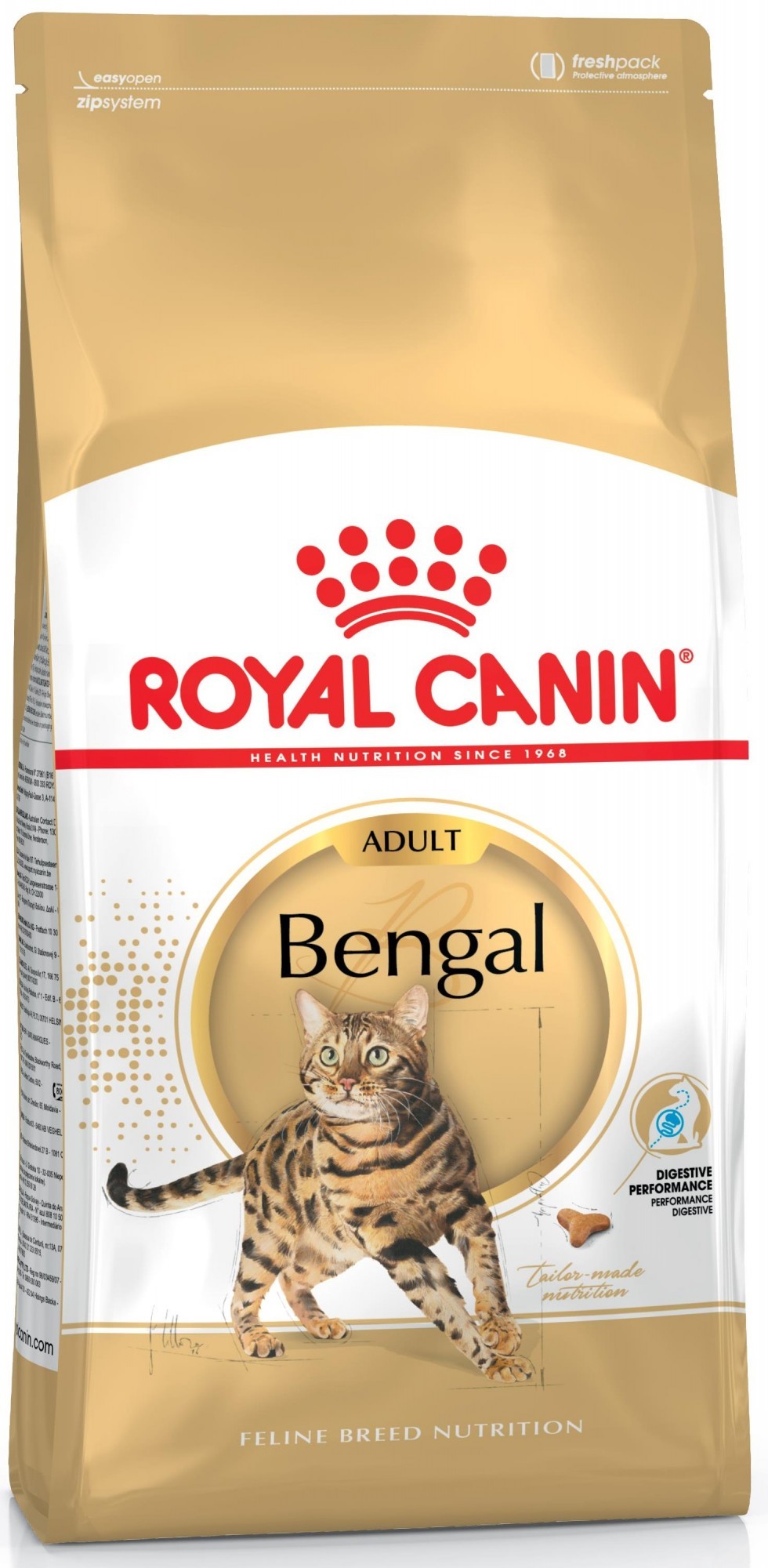 

Сухой корм Royal Canin Bengal Adult для взрослых бенгальских кошек старше 12 месяцев 2 кг (3182550864091)