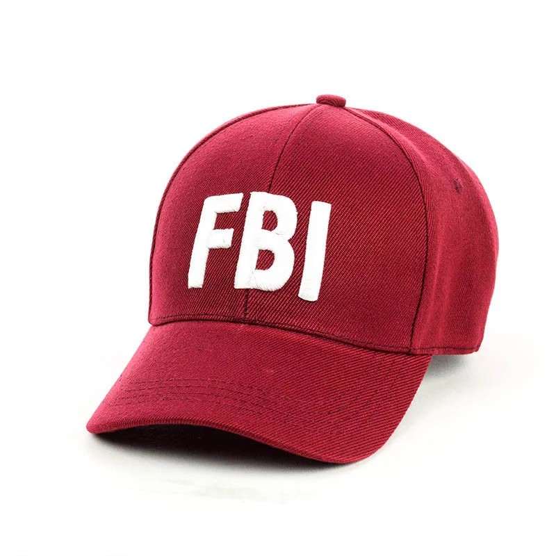 

Кепка Бейсболка STD Ukraine FBI (ФБР) One Size Бордовый