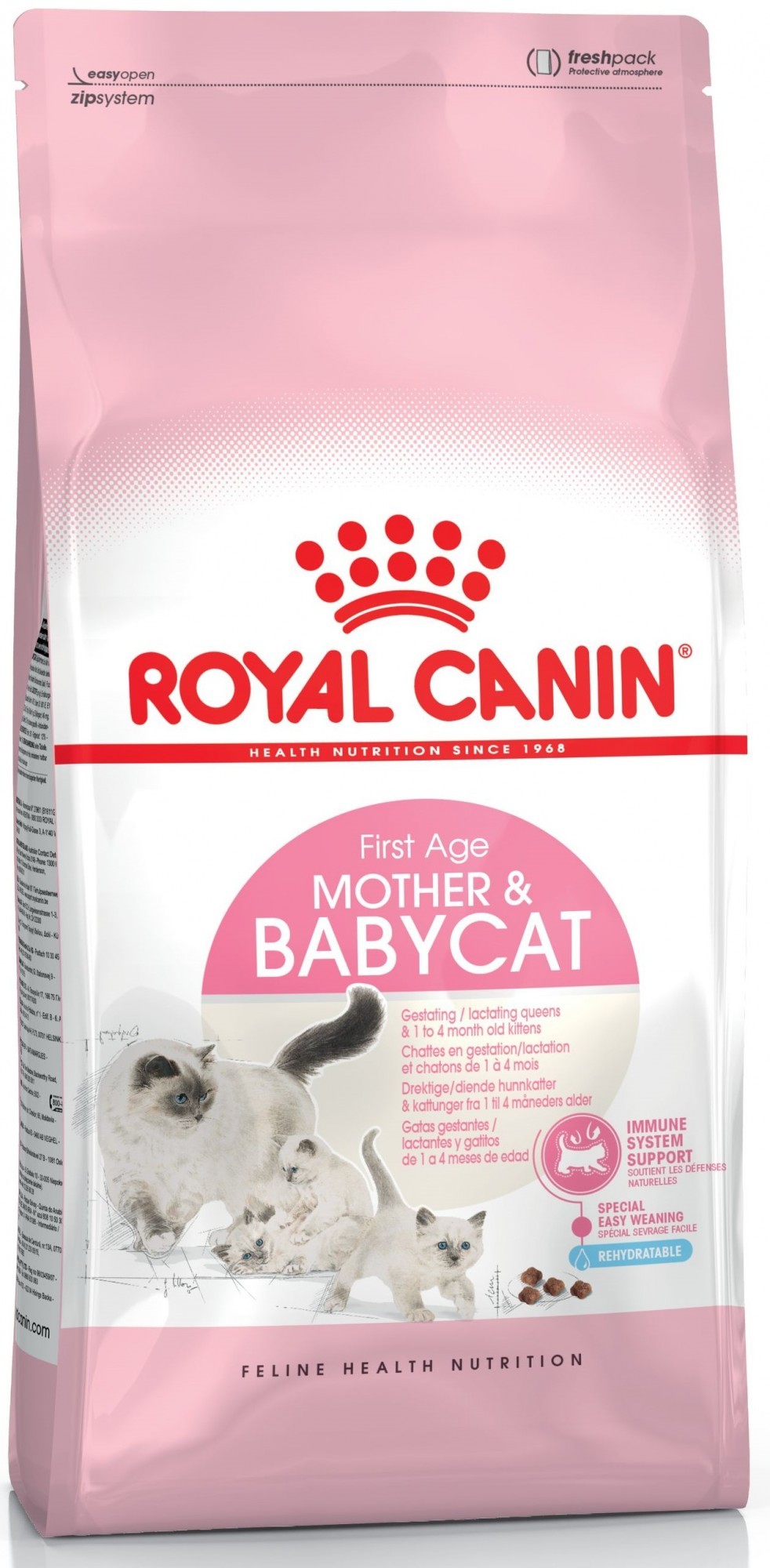 

Сухой корм Royal Canin Mother & Babycat для котят в возрасте до 4 месяцев 2 кг (3182550707312)