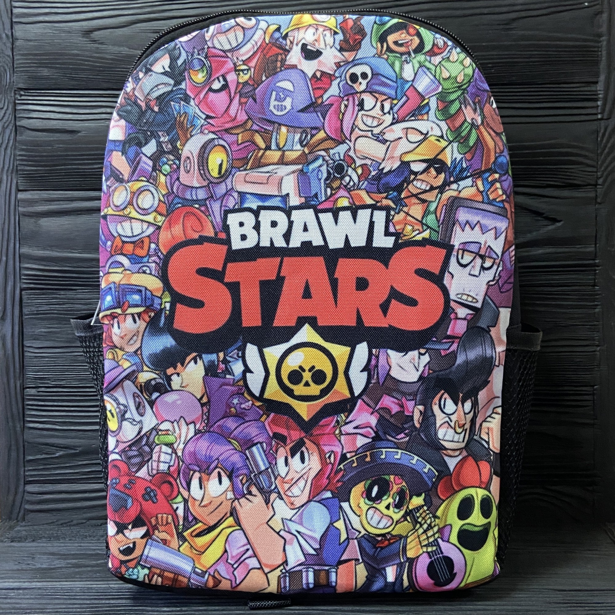 

Рюкзак Brawl Stars (Бравл Старс) Герои Игры Разноцветный