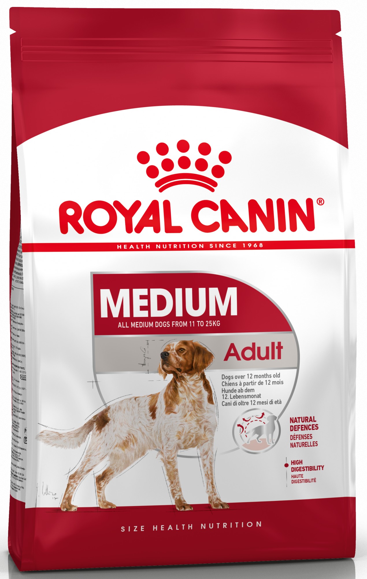 

Сухой корм Royal Canin Medium Adult для взрослых собак средних пород старше 12 месяцев 4 кг (3182550708197)