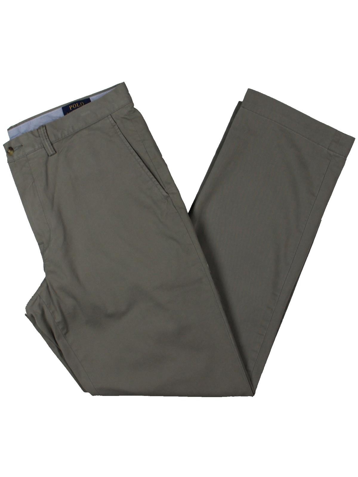 

Мужские брюки Polo Ralph Lauren чинос, стрейч, прямого кроя, 710690138021, размер 38х32.