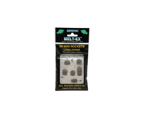 

ПВА Kryston Meltex mini rockets 75x85 мм (арт.123410635561)