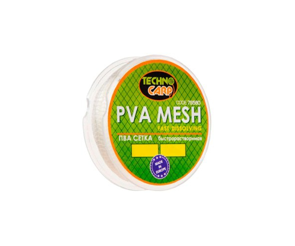 

ПВА Технокарп PVA Mesh быстрорастворимая -сетка 15мм 10м (арт.123416860742)