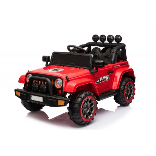 

Эл-мобиль T-7833 EVA RED джип на Bluetooth 2.4G Р/У 12V7AH мотор 2*30W с MP3 120*70*70(T-7833 EVA RED)