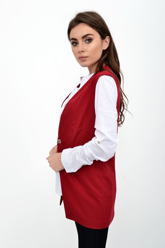 

Жилет Kamomile  Бордовый 115R339, Жилет Kamomile 36 Бордовый 115R339