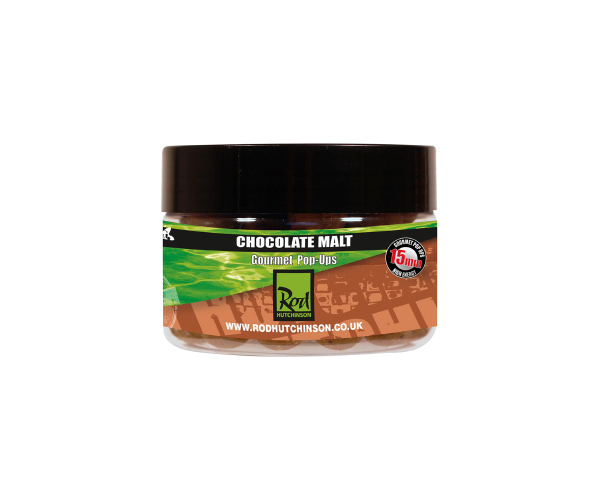

Бойлы Rod Hutchinson Pop Ups 15mm Chocolate Malt with Regular Sense Appeal (арт.123419080131)