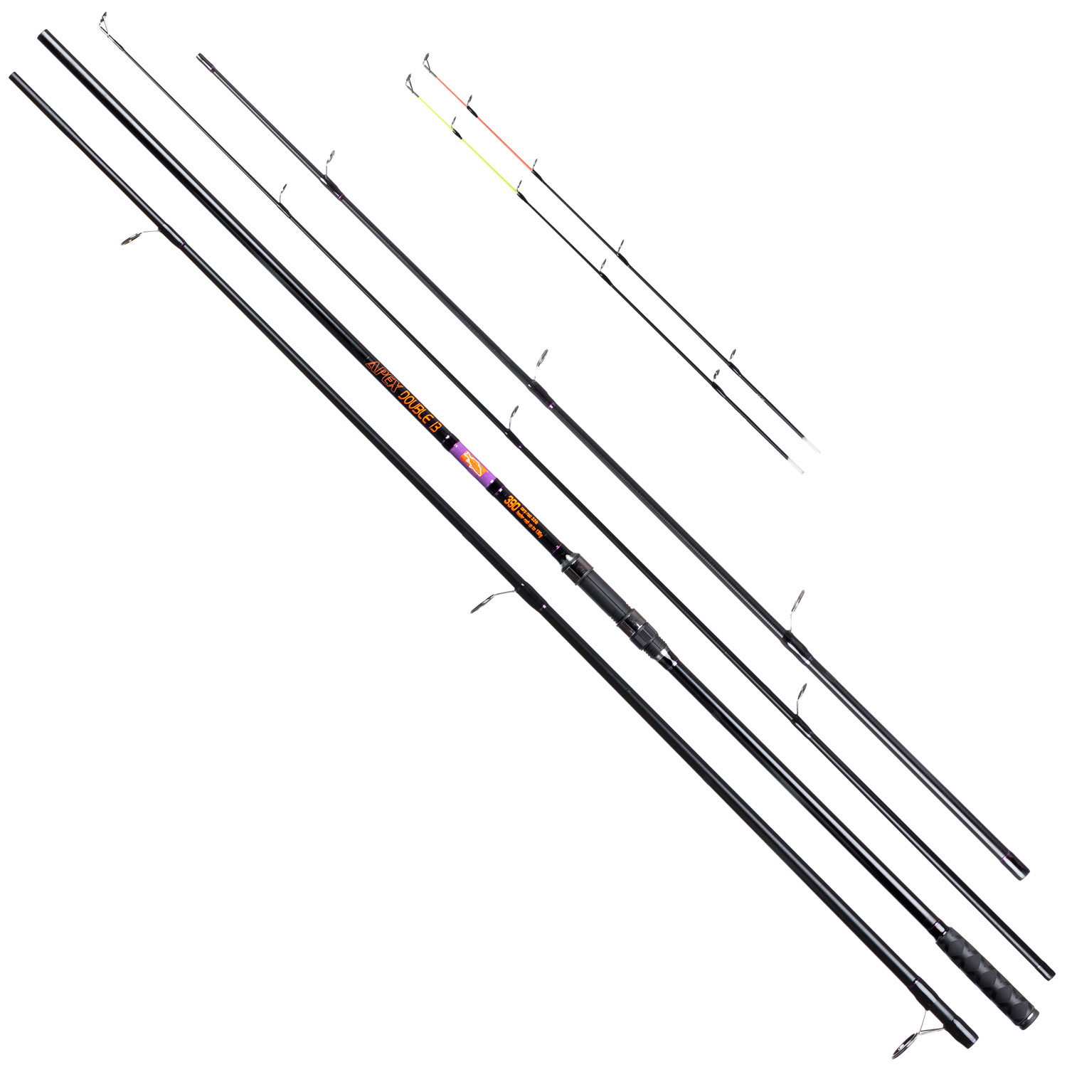 

Удилище фидерное Brain Apex Double 4.2m 4.0lbs/max 180g (арт.123418584193)