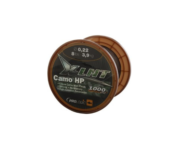 

Леска Prologic XLNT HP 1000m 20lbs 9.8kg 0.38mm Camo (арт.123418460226)