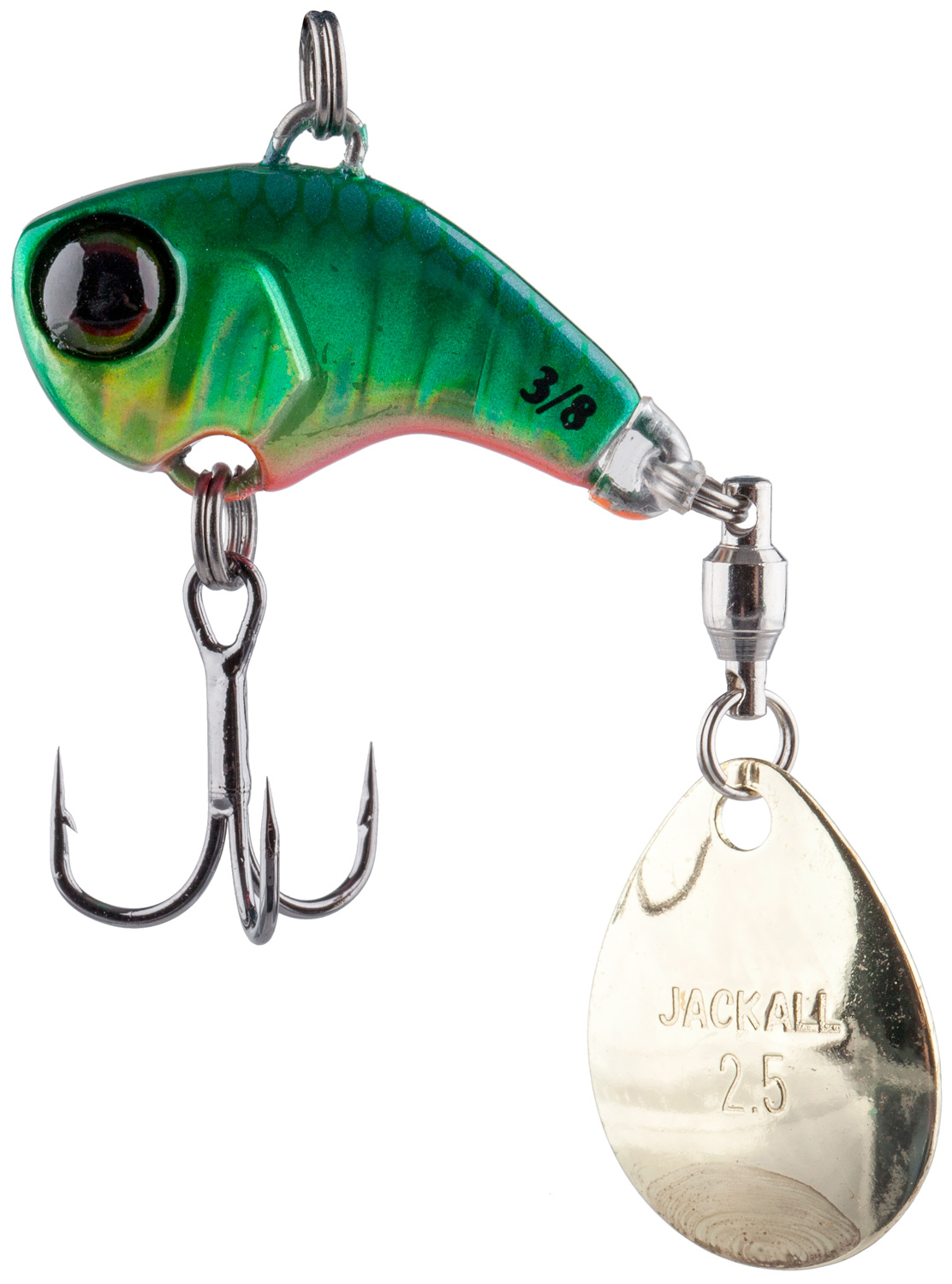 

Тейл Jackall Deracoup -спиннер 3/8oz HL Lime Gold (арт.123416991584)