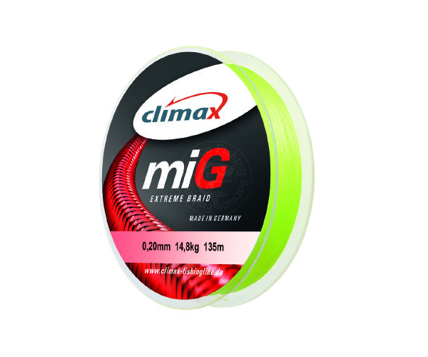 

Шнур Climax Mig Braid NG Fluo-Yellow 0.25 (арт.1234909926913)